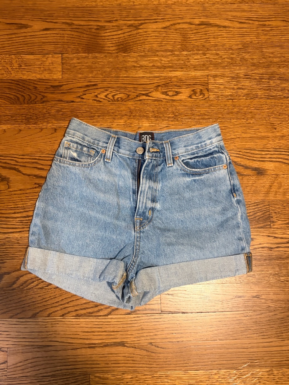 BDG Mom High Rise Jean Shorts